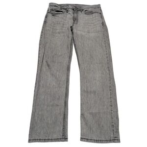 Levis 514 Straight Fit Grey Denim Jeans Mens 34x30 00514-1564 Gorpcore Classic